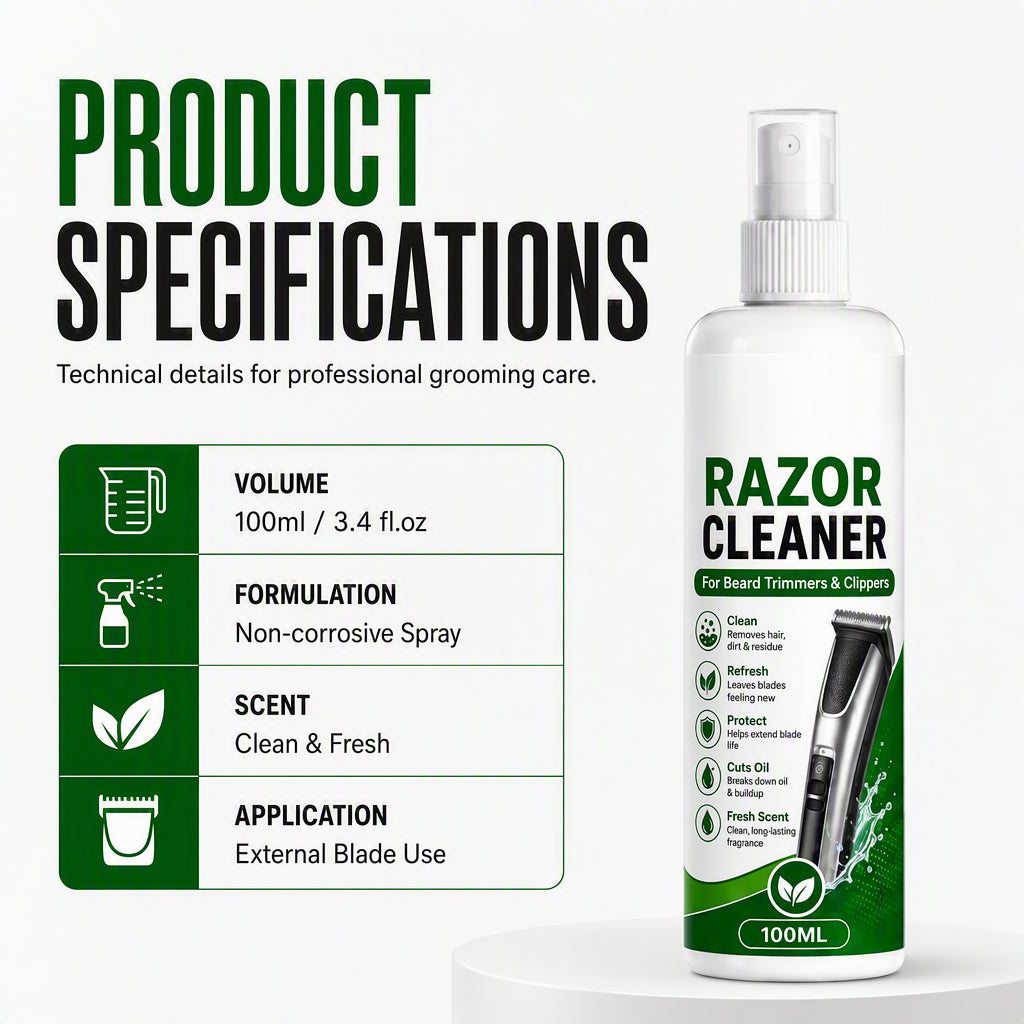 Electric Shaver Cleaning Spray