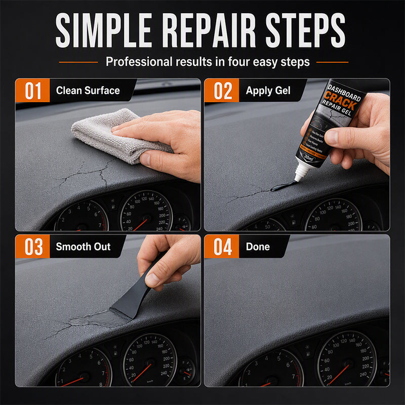 Professional Car Dashboard Crack Repair Gel