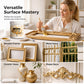 Weatherproof Metallic Silver & Gold Paint for Walls