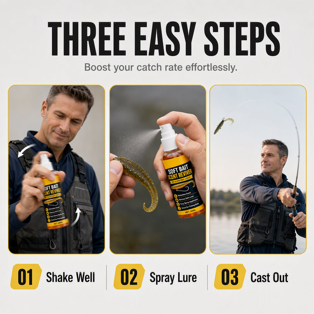 Soft Bait Scent Booster Spray