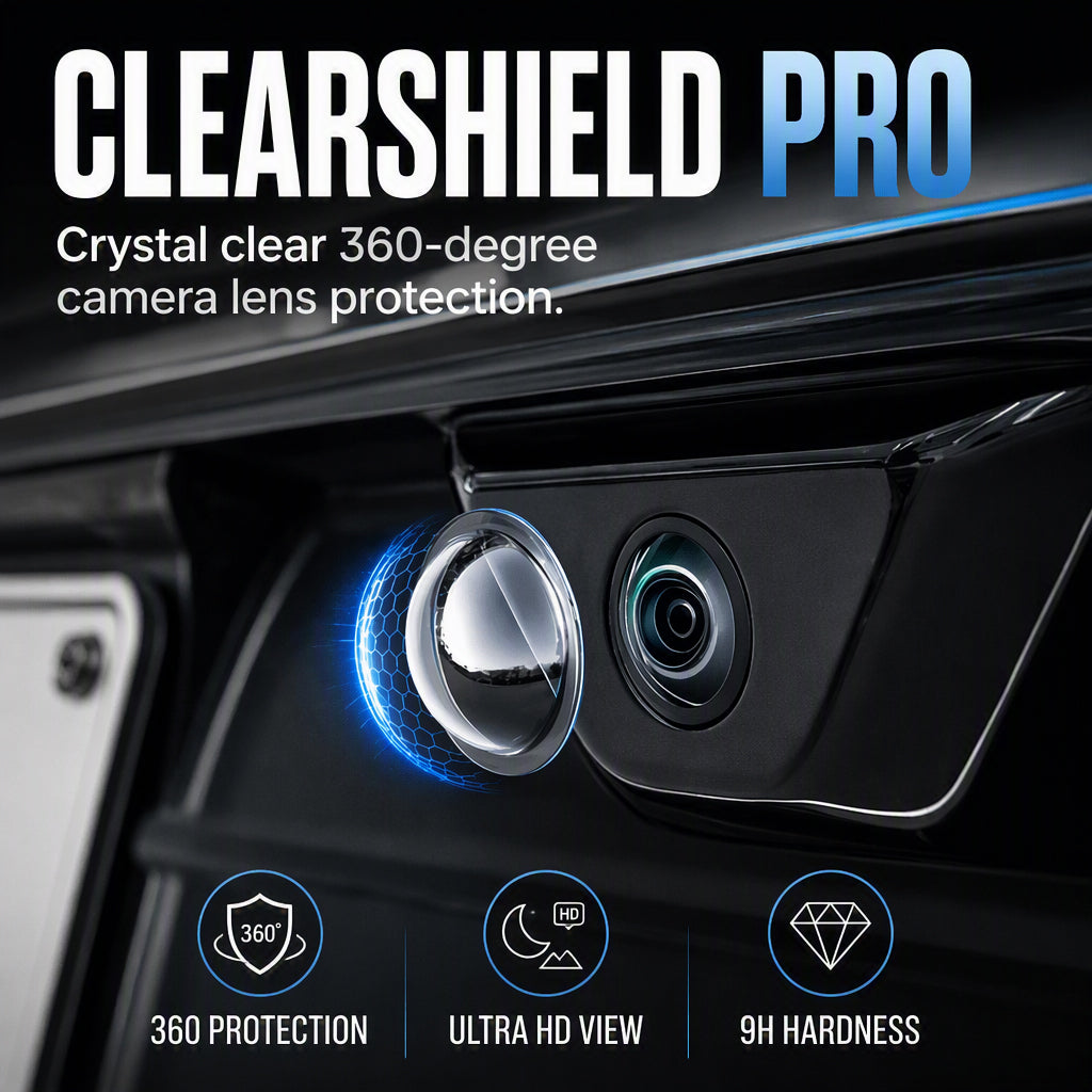 🎉 2026 Sale — Over 22,700 Sold!📷 Clear HD Acrylic Car Camera Lens Protective Cover ✨