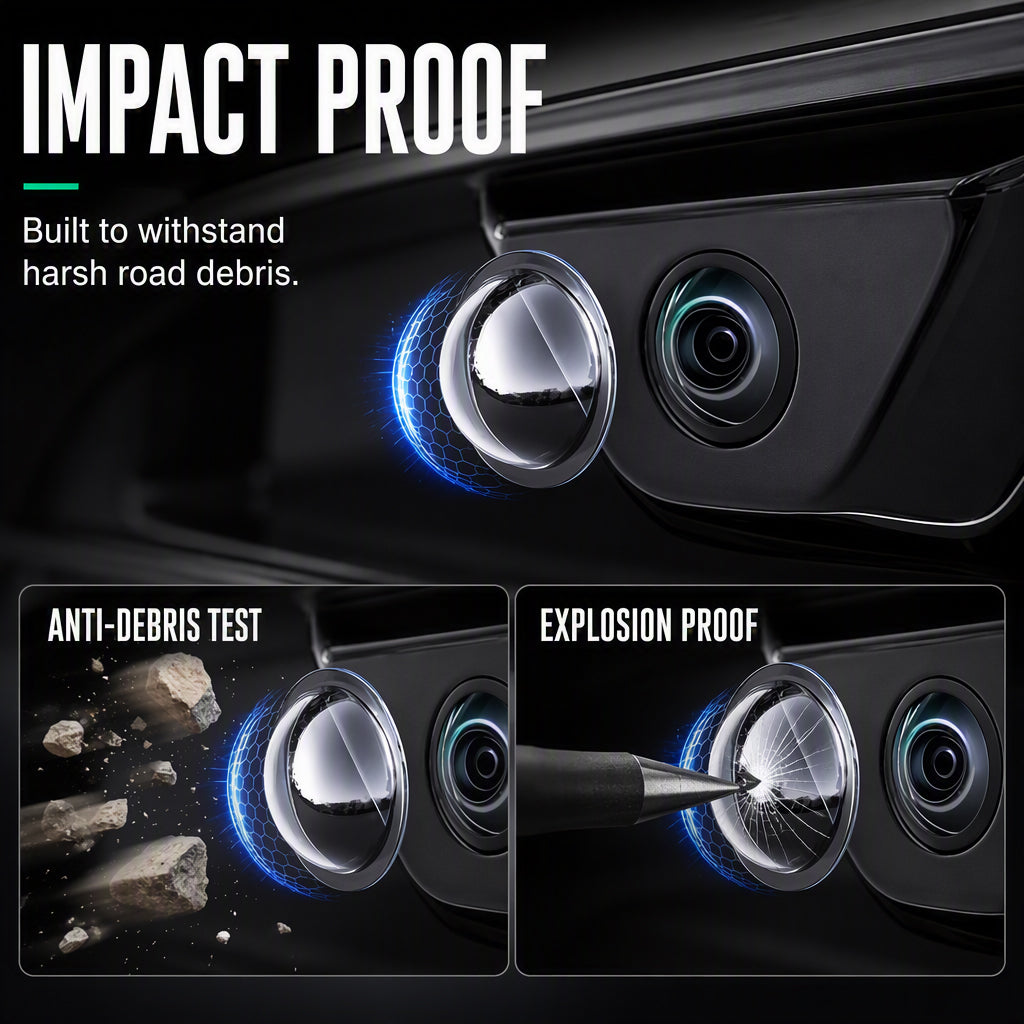 🎉 2026 Sale — Over 22,700 Sold!📷 Clear HD Acrylic Car Camera Lens Protective Cover ✨