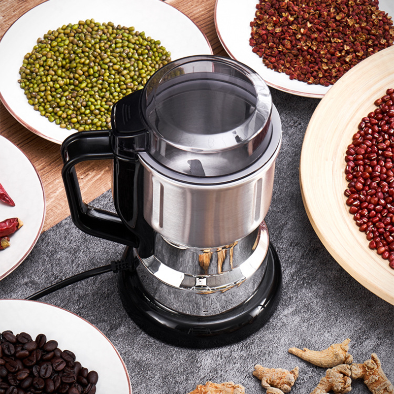 Superfine Electric Grinder – One-Touch & Food-Grade Stainless Design, No More Uneven Grind