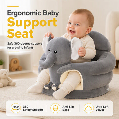 🎉 LIMITED-TIME 50% OFF! 👶 Cartoon Baby Support Sofa – Safe Sitting Training Seat, Cozy Design, Helps Little Ones Sit Steady ✨