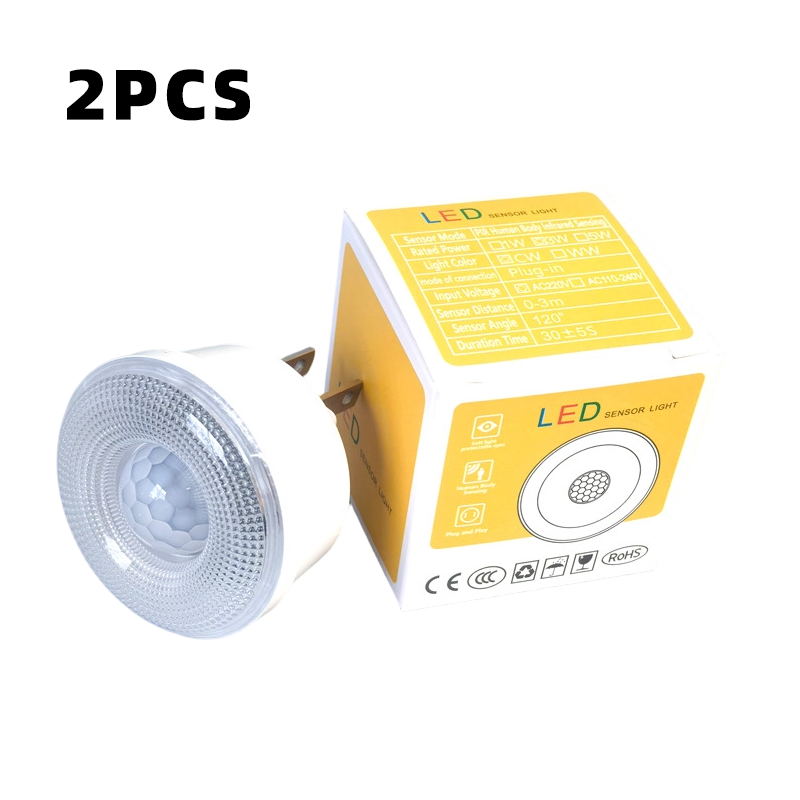 🥳2026 HOT SALE🥳💞50K+ SOLD! 🥩🔪 50% OFF!Plug-in Motion Sensor Night Light