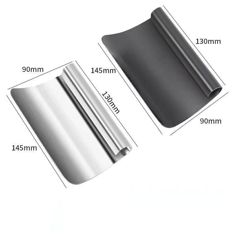 🥩 Ergonomic Curved Meat Scraper for Fat & Fascia Removal