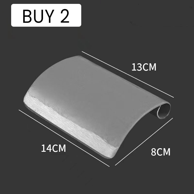 🥩 Ergonomic Curved Meat Scraper for Fat & Fascia Removal
