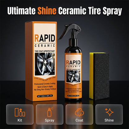 Rapid Ceramic Tire Coating Spray