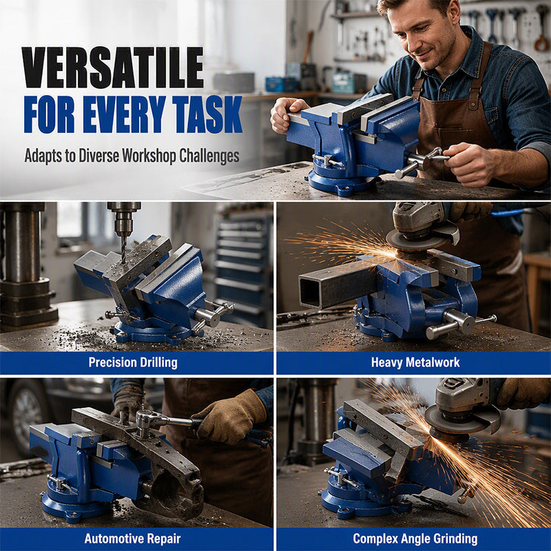 📢📢40% OFF !! ⏰Wide-Opening Bench Vise
