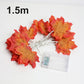LED Maple Leaf Pumpkin String Lights