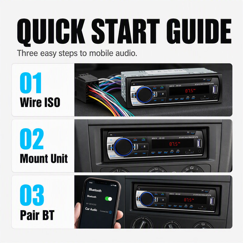 Bluetooth Car Radio