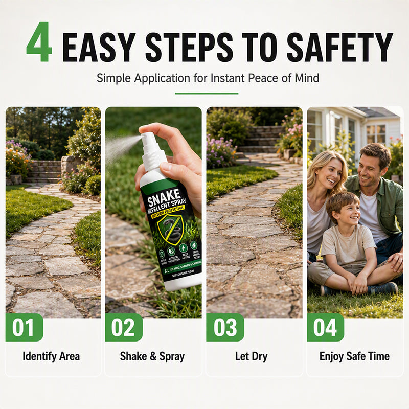 Fast-Acting Outdoor Snake Repellent Spray
