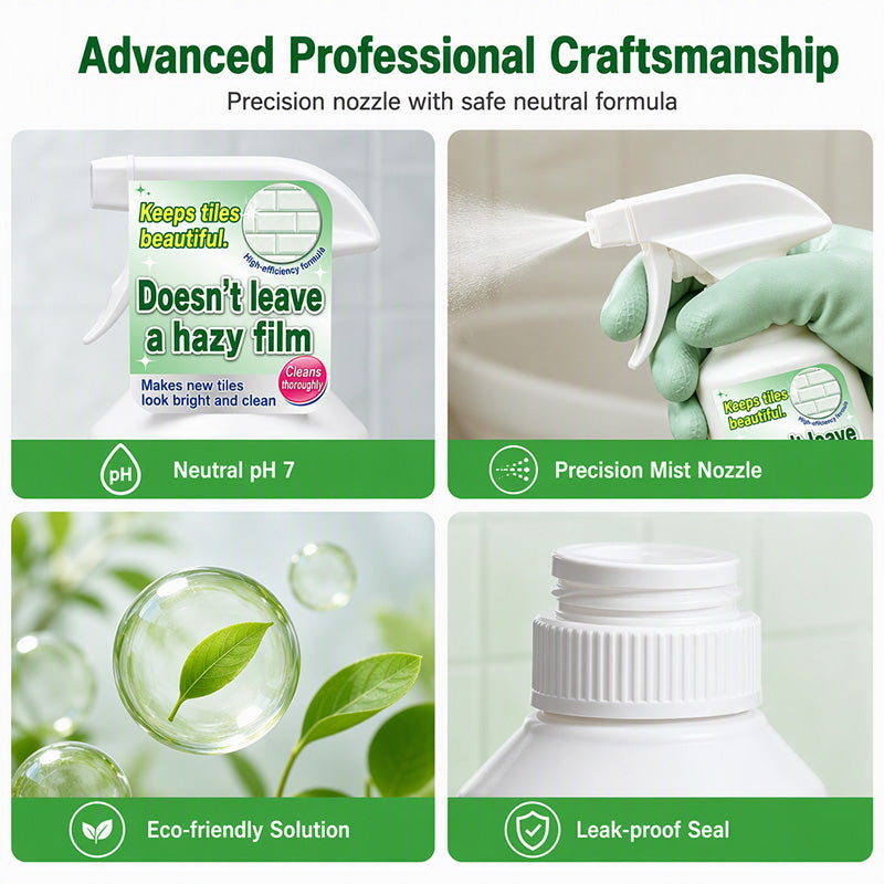 Powerful Tile Descaling Cleaner Spray