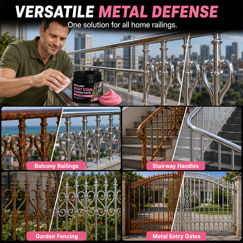 🔥Limited Time Promotion 50% OFF🔥Railing Rust Stain Cleaner Paste