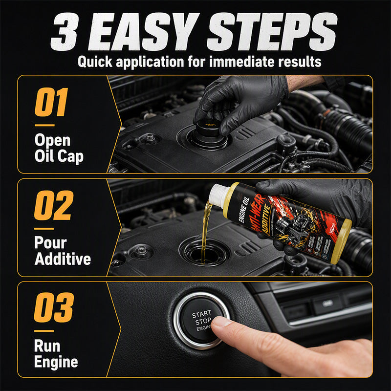 🔥Last day of the limited-time 50% off sale!🔥Anti-Wear Engine Additive
