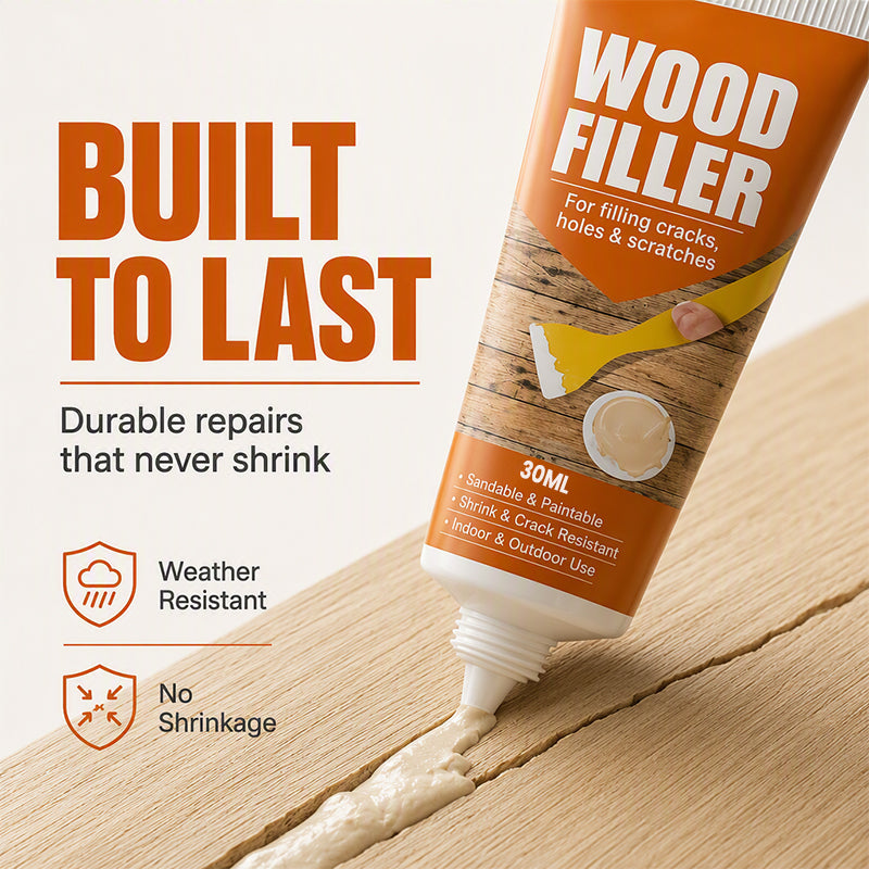 🔥Limited Time Promotion 50% OFF🔥Wood Filler for Cracks and Holes