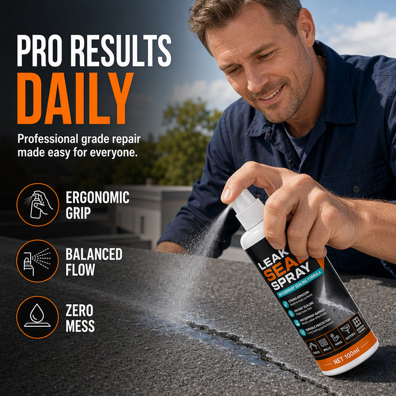 🏆 Last Day Special Price £7.99! 💧Buy 2 Get 1 Free🎁Portable Instant Leak Sealant Spray, Strong Adhesion Waterproof Sealing Spray