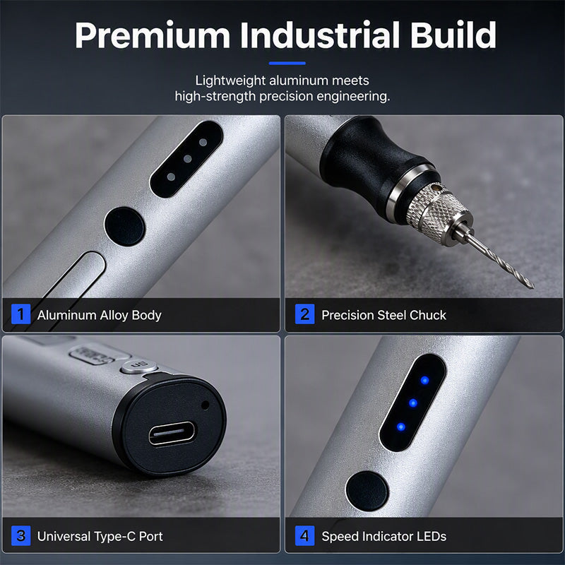 🖊️ Mini Cordless Electric Engraving Pen – Portable Precision Engraving Tool