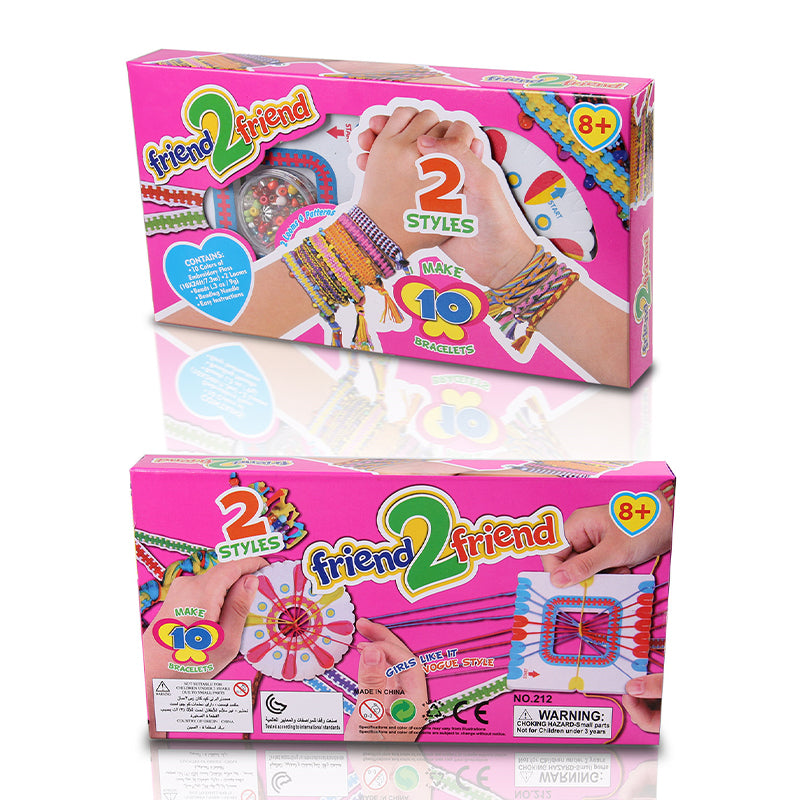 🌈 Kids’ DIY Friendship Bracelet Making Kit