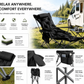 🏆 LIMITED-TIME 50% OFF!🪑 Portable, adjustable folding chair for outdoor use – Lightweight, sturdy & versatile 🏕️✨