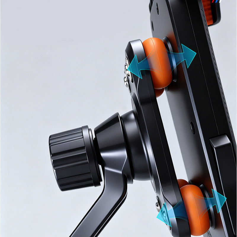 📱 Shock-absorbing bike rack – 4-axle, mechanical lock, one-handed operation. Perfect for e-bikes! 🚴‍♂️🔒