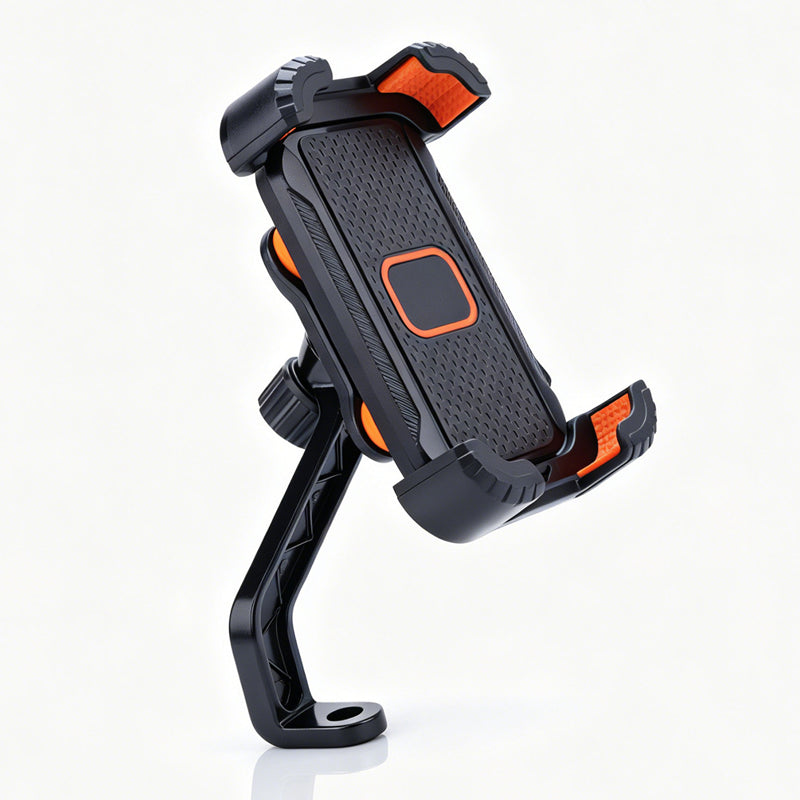 📱 Shock-absorbing bike rack – 4-axle, mechanical lock, one-handed operation. Perfect for e-bikes! 🚴‍♂️🔒