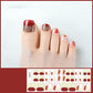 🥳2026 HOT SALE🥳💞Semi-Cured Gel Toenail Stickers