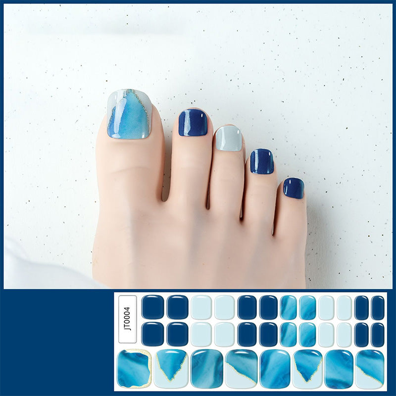 🥳2026 HOT SALE🥳💞Semi-Cured Gel Toenail Stickers