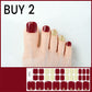 🥳2026 HOT SALE🥳💞Semi-Cured Gel Toenail Stickers
