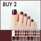 🥳2026 HOT SALE🥳💞Semi-Cured Gel Toenail Stickers