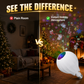 🎄 Rotating Christmas Projector Bulb | 16 Patterns