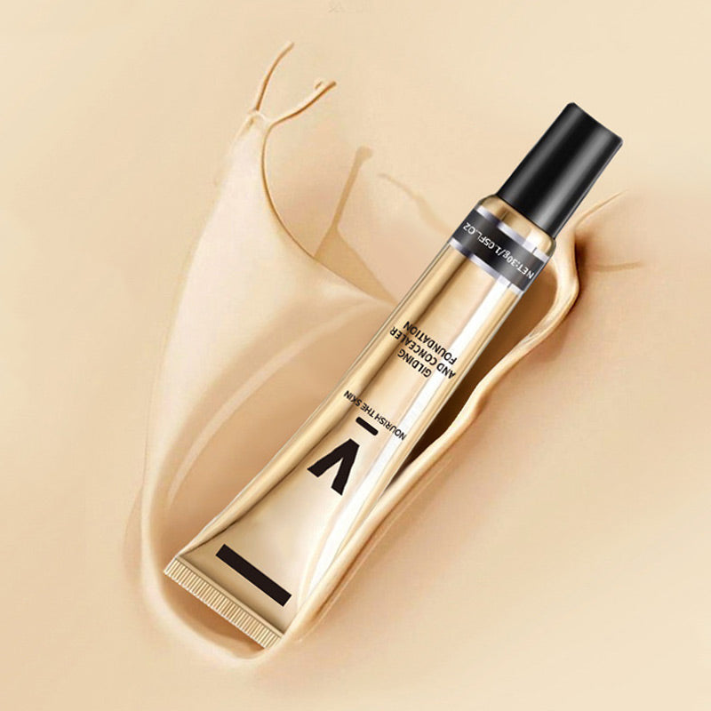 Glitter Moisturizing Concealer Liquid Foundation