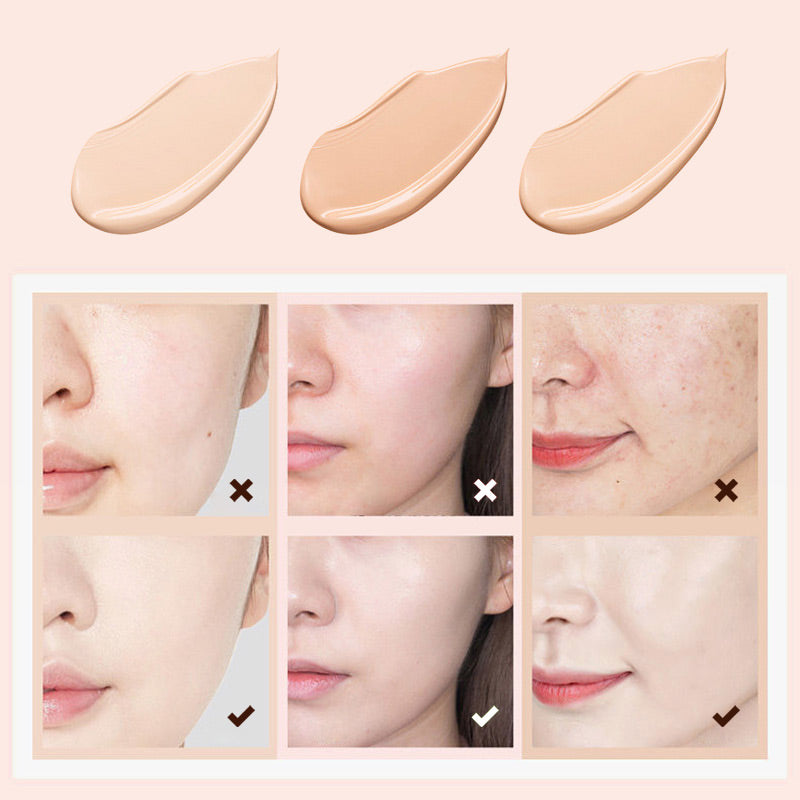Glitter Moisturizing Concealer Liquid Foundation