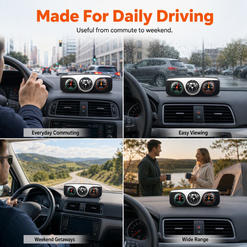 🔥Hot sale -50% OFF🚗Multi-Functional Car Dashboard Compass