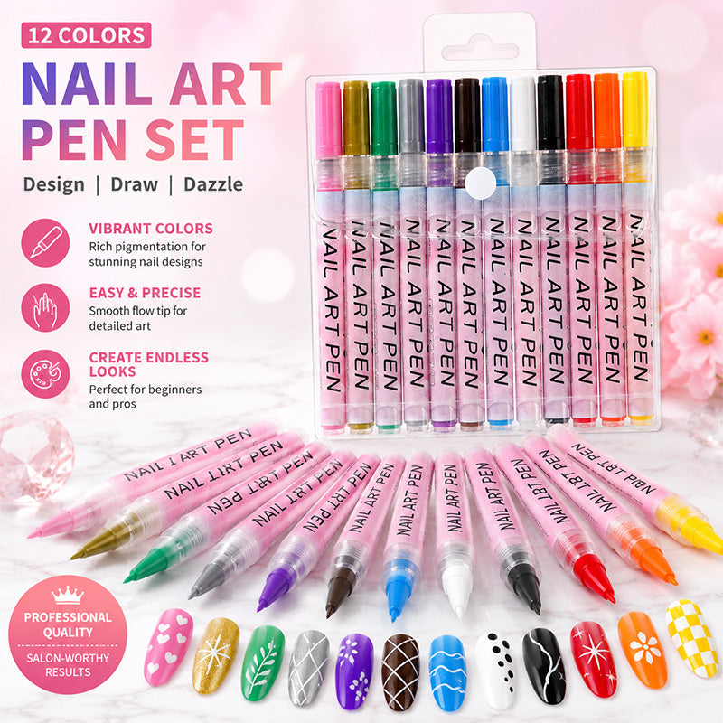 DIY Acrylic Nail Art Pens