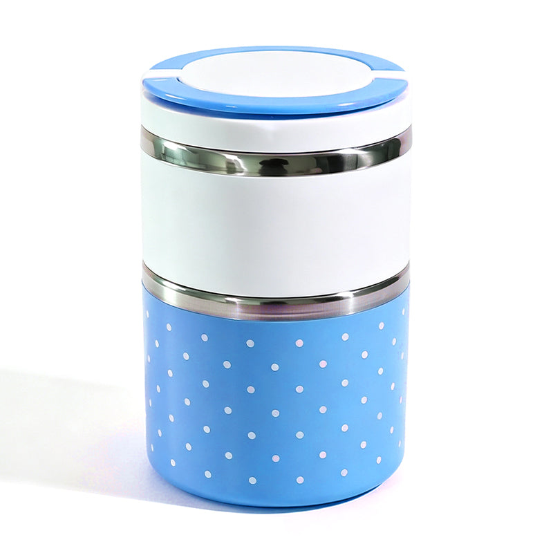 🍱 Insulated Stainless Lunch Box | 1–3 Layers