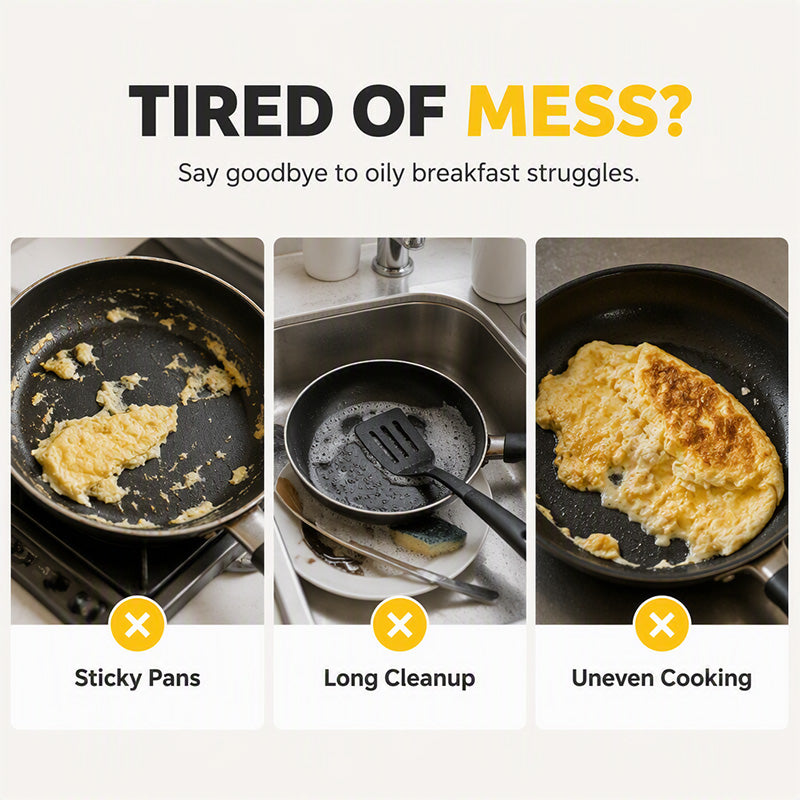 🍳 2-in-1 Microwave Omelet & Egg Cooker