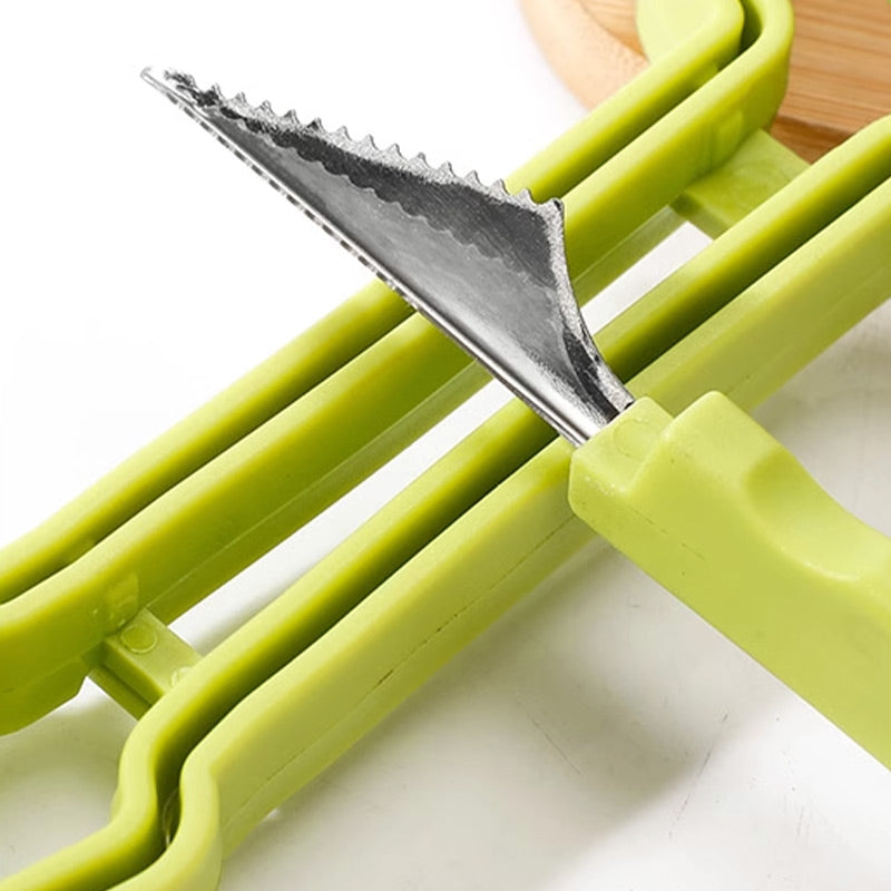 🎉 Limited- Time Buy 1 Get 1 Free🍉 3-in-1 Stainless Steel Melon Baller Scoop Tool Kit