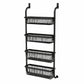 🚪 50% OFF! ✨ Over the Door Hanging Organizer – Drill-Free Installation, Multi-Tier Carbon Steel Baskets & Space-Saving Design – Practical Storage for Any Room 🧺
