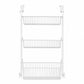 🚪 50% OFF! ✨ Over the Door Hanging Organizer – Drill-Free Installation, Multi-Tier Carbon Steel Baskets & Space-Saving Design – Practical Storage for Any Room 🧺