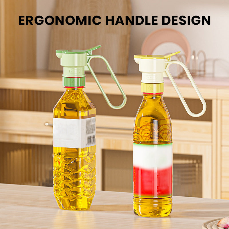 Multipurpose Bottle Pour Spout with Handle