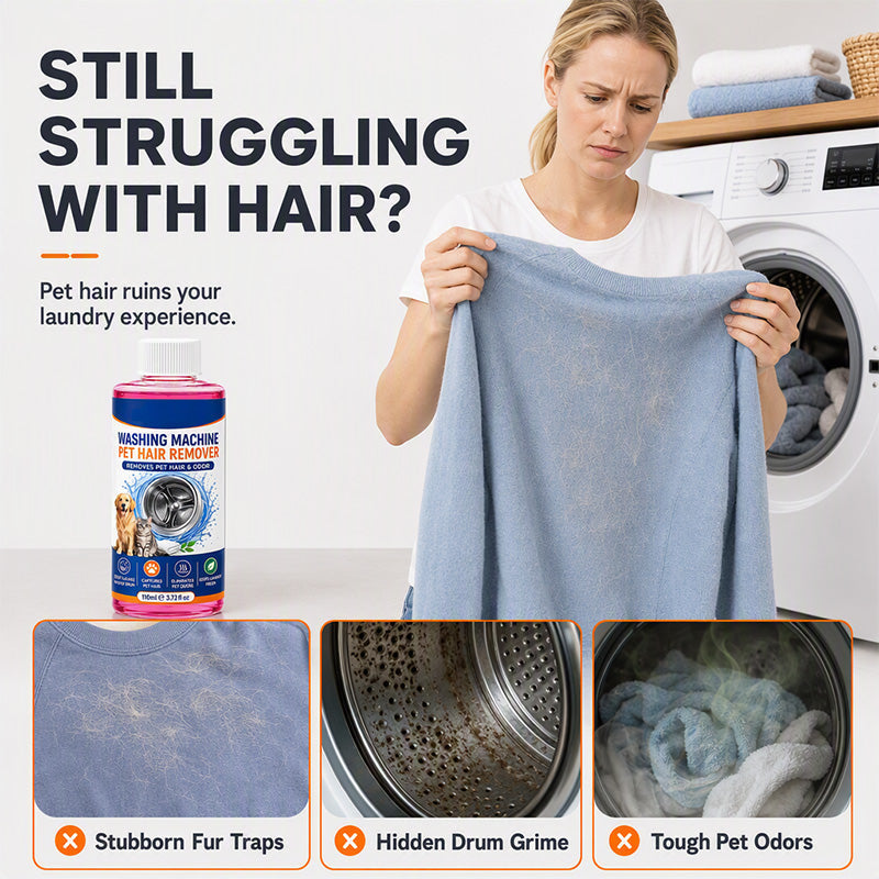 Washing Machine Deep Cleaner for Pet Hair