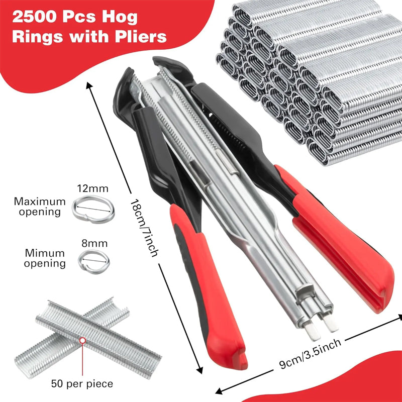 📢📢50% OFF !! ⏰Heavy-Duty C-Type Staple Plier for Cage Assembly