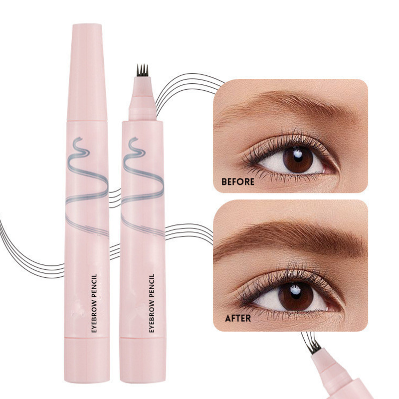 💄 4-Prong Eyebrow Pencil – Natural Hair-Like Brows