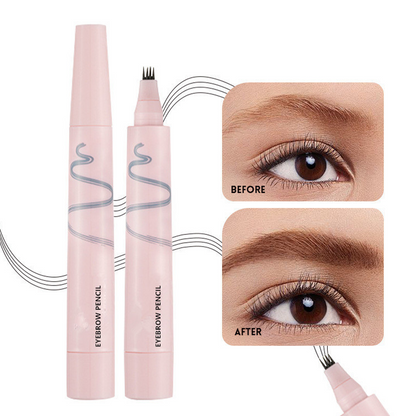 💄 4-Prong Eyebrow Pencil – Natural Hair-Like Brows