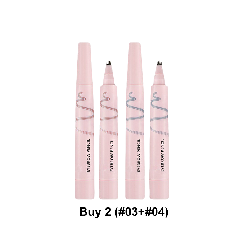 💄 4-Prong Eyebrow Pencil – Natural Hair-Like Brows