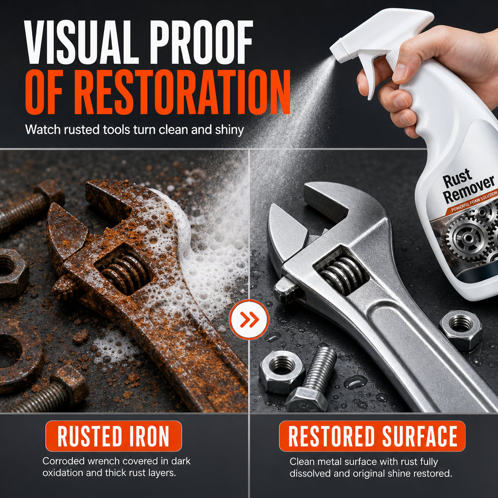 Metal Rust Remover & Screw Loosening Spray
