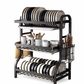 Multi-Tier Kitchen Countertop Dish Drying Rack