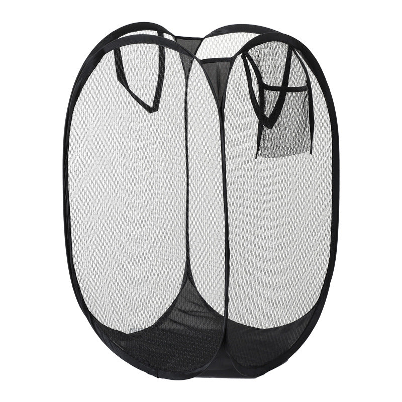 Large Capacity Foldable Mesh Laundry Hamper