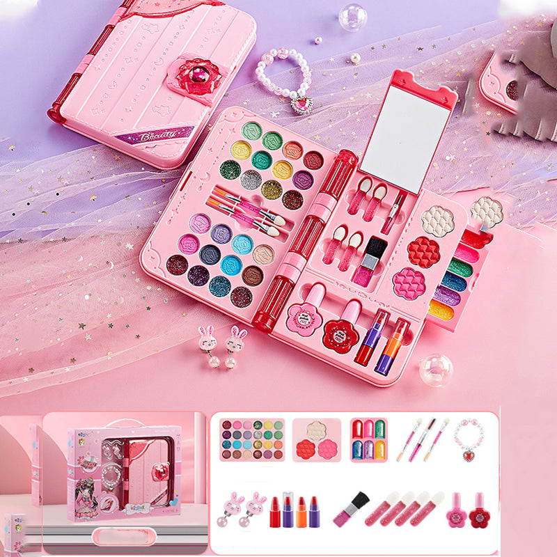 💄 Limited-Time Offer: Save 49%! ✨ Washable Princess Makeup Set – Safe & Non-Toxic Makeup Toy, Specially Designed for Kids 👸